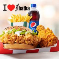jhatka classic zinger box meal