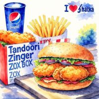 jhatkatandoori zinger box meal