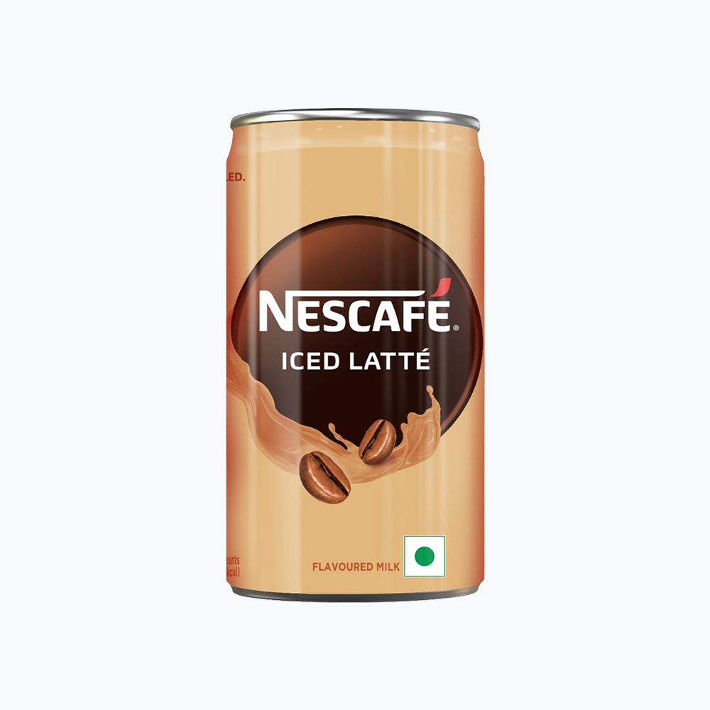 Nescafe Iced Latte Cold Coffee, 170 ml Can